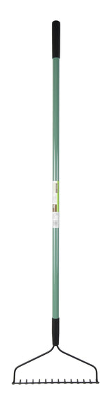Garden Club Fibreglass 14-Tine Garden Bow Rake with 6-in Cushion Grip C4P9 - product image 1