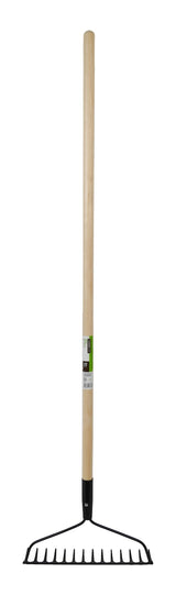 Garden Club Metal 14-Tine Bow Rake, 51-in Hardwood Shaft T2U9 - product image 1