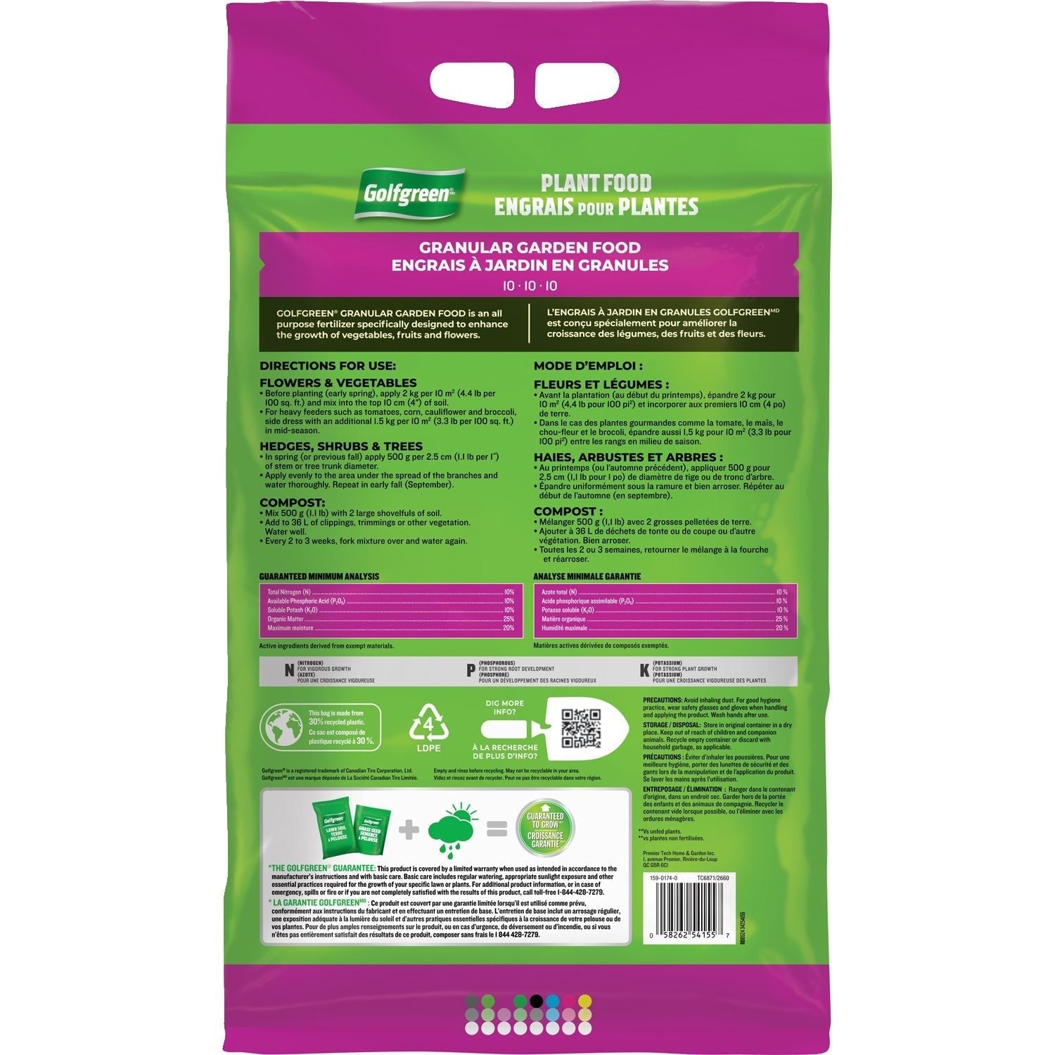 All Purpose Garden Fertilizer, 10-10-10, 5-kg E7Z7 - product image 2