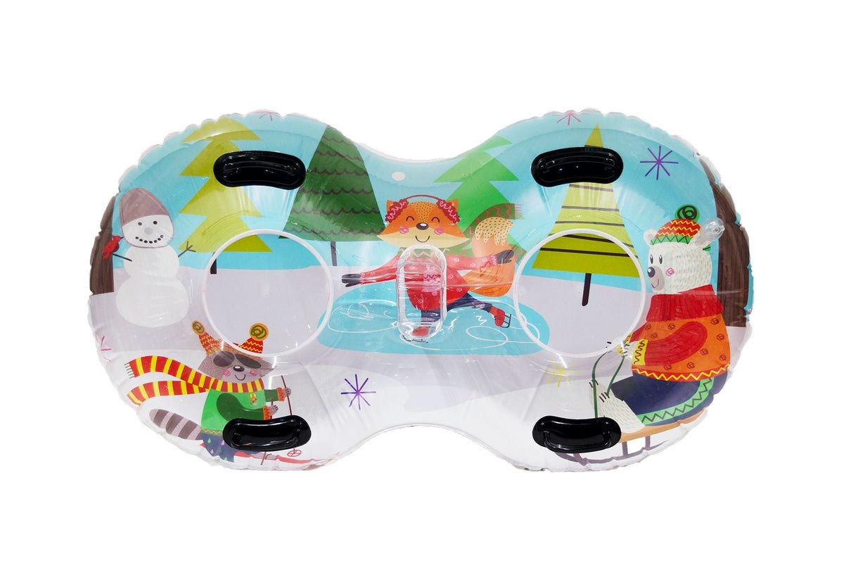 Living 2-Person Duo Inflatable Winter Snow Tube M9O7 - product image 2