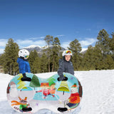 Living 2-Person Duo Inflatable Winter Snow Tube M9O7 - product image 4
