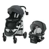 Modes Pramette Travel System with SnugRide SnugLock 35 Lite DLX Infant Car Seat, Black I3E0 - product image 1