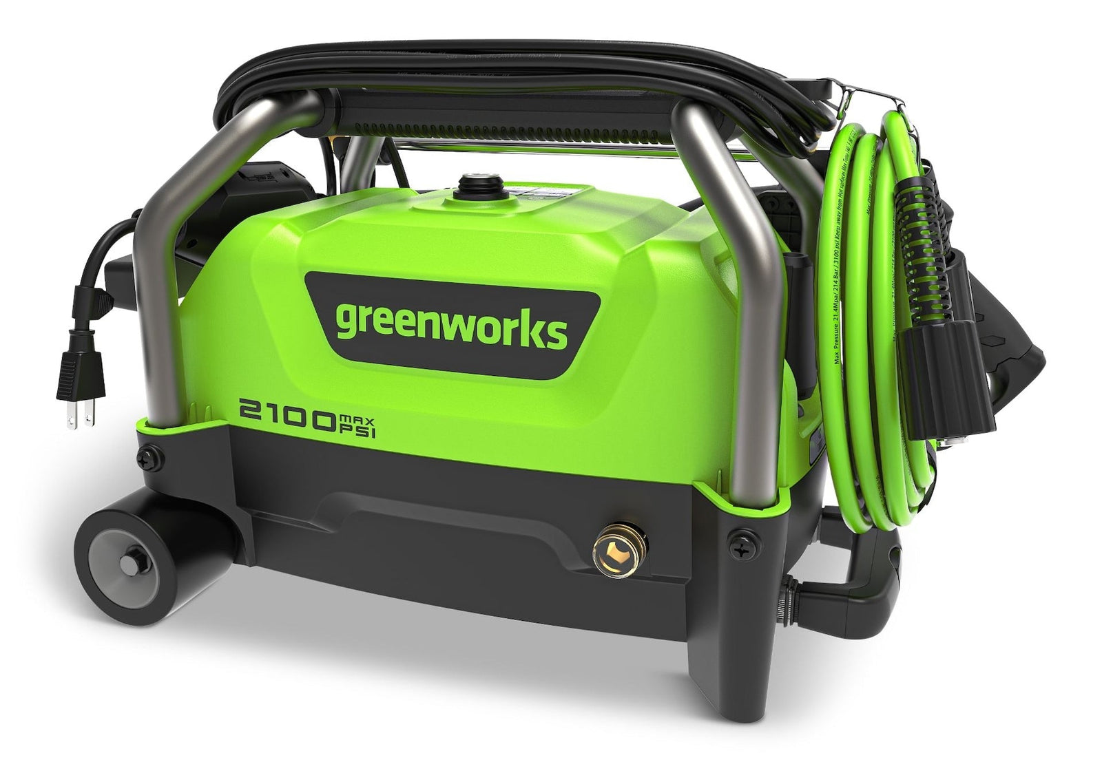 2100PSI 1.2GPM Corded Cold Water Wheeled Electric Pressure Washer with 13Amp Universal Motor S6M0 - product image 1