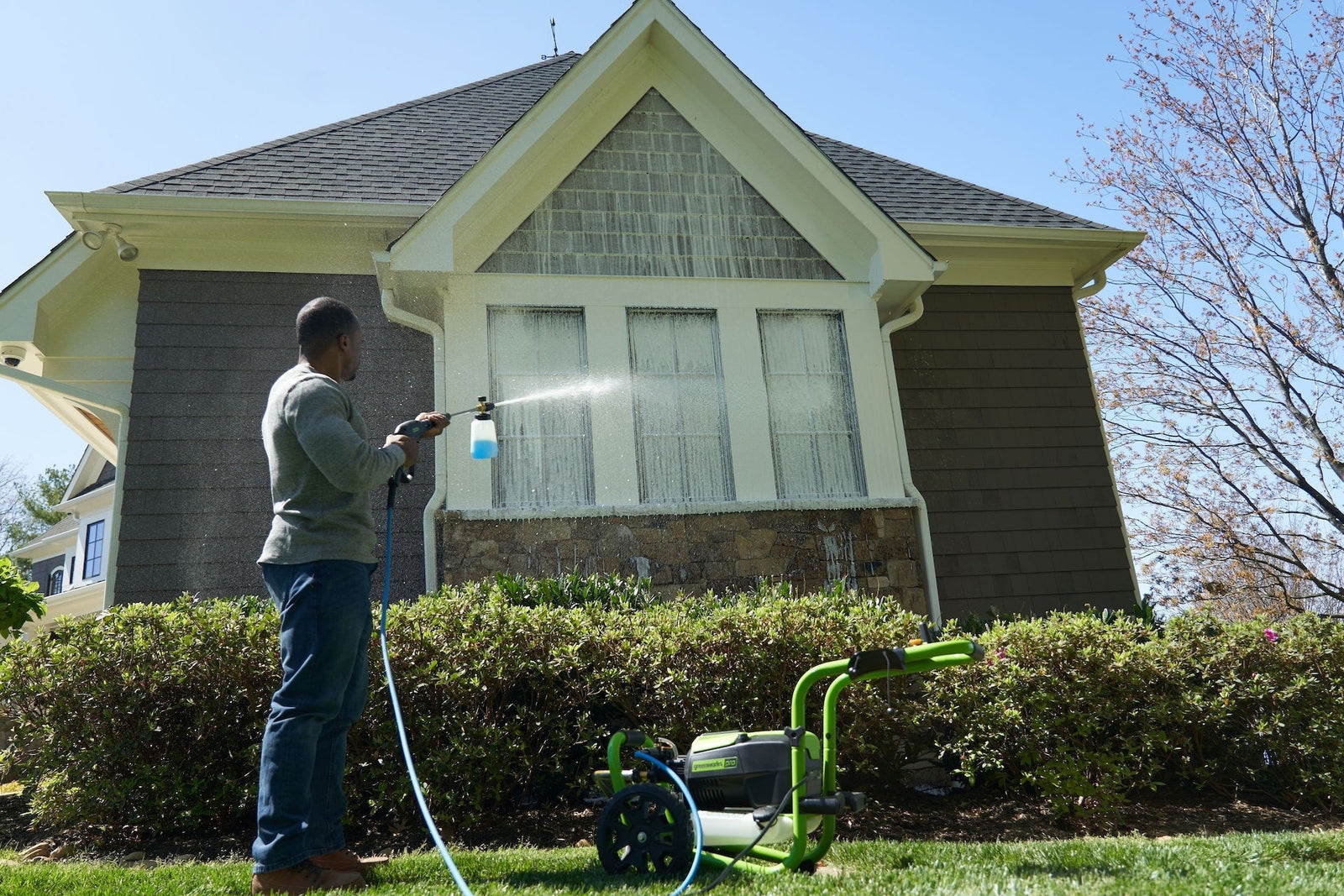3000PSI 1.1GPM Electric Pressure Washer M2C0 - product image 3
