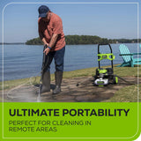 60V 1800PSI 1.2GPM Hybrid AC/DC Pressure Washer, Tool Only R5R1 - product image 6