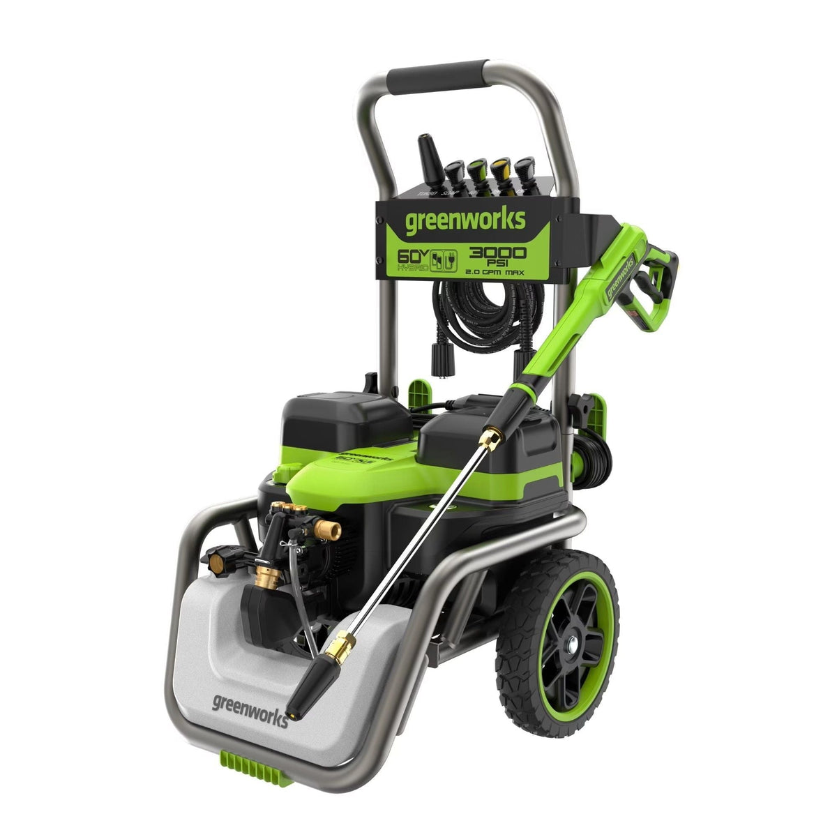 60V 3000PSI 2.0GPM Hybrid AC/DC Pressure Washer, Tool Only B3J1 - product image 2