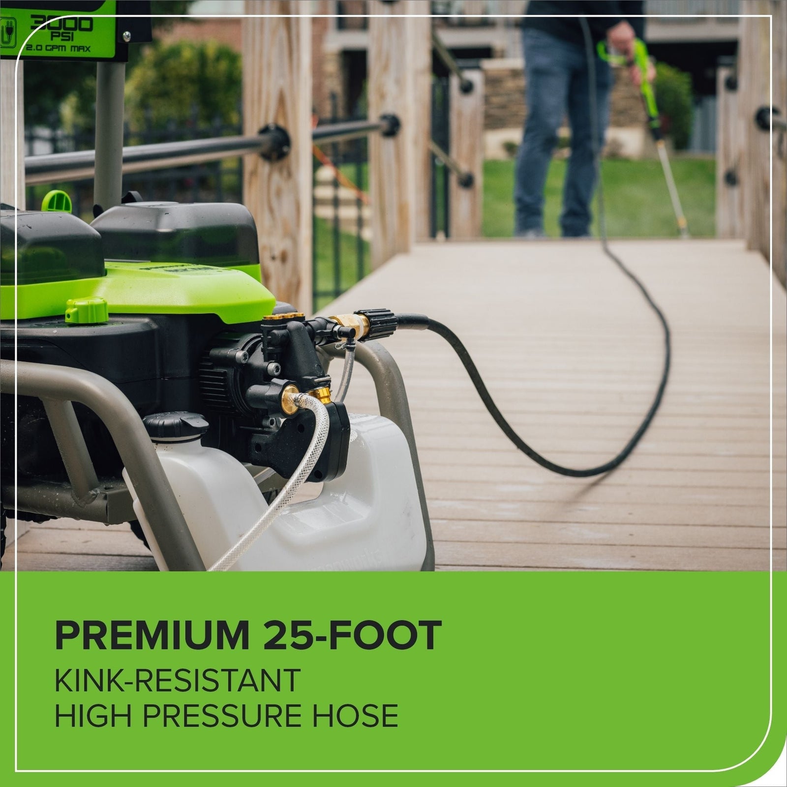 60V 3000PSI 2.0GPM Hybrid AC/DC Pressure Washer, Tool Only B3J1 - product image 4