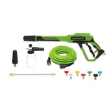 Deluxe Metal Gun & Hose Kit, Includes 7-Piece Nozzle Kit, Turbo Nozzle & Foam Cannon L2F5 - product image 1
