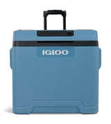 12V Portable Electric Cooler with Wheels, Blue, 40-L I1N2 - product image 1