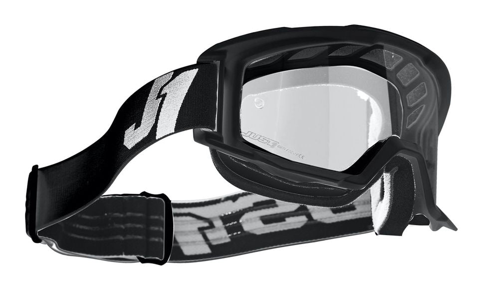 Just1 Vitro Powersports Anti-Fog Scratch-Resistant Goggles, Black T8Q4 - product image 1