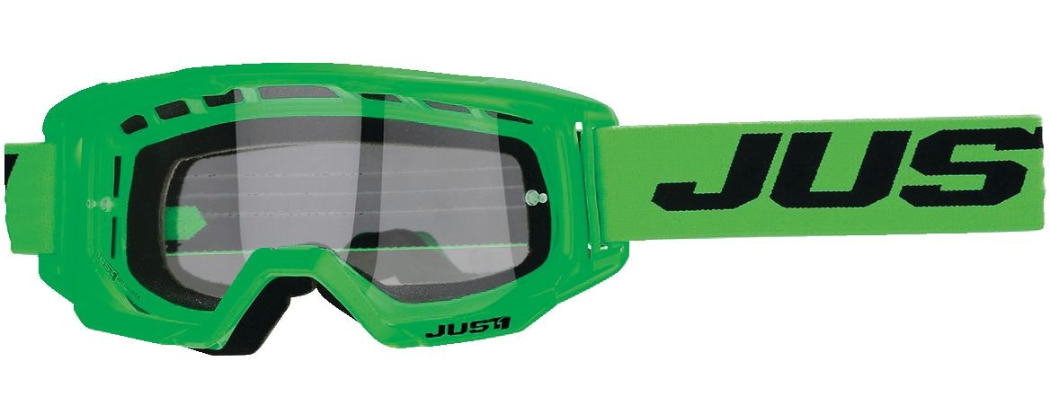 Just1 Vitro Powersports Anti-Fog Scratch-Resistant Goggles, Fluorescent Green H1B1 - product image 2