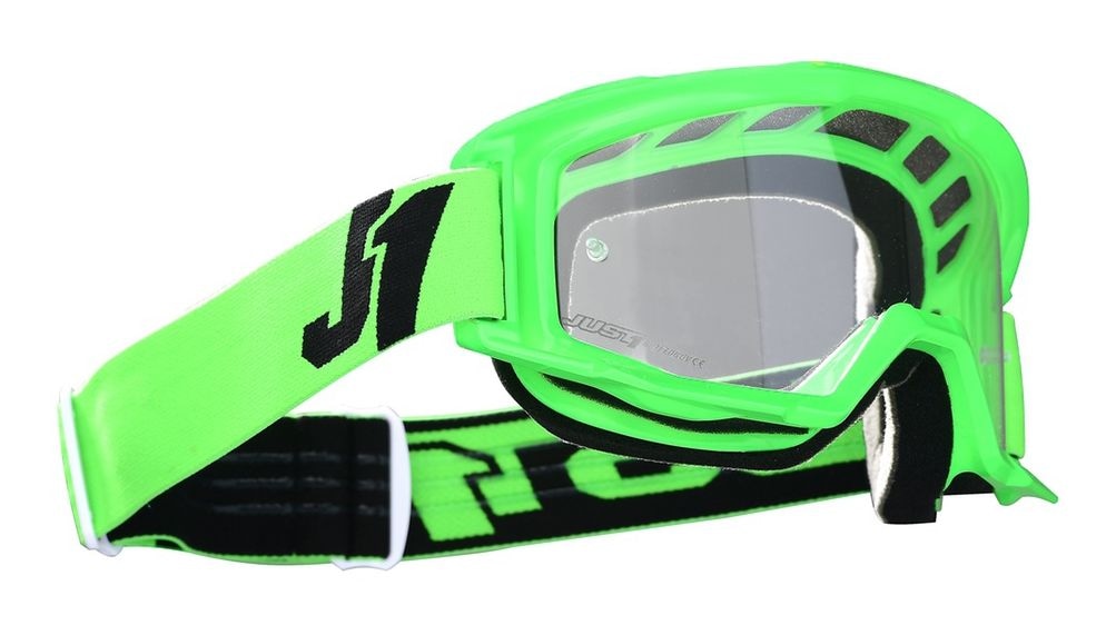 Just1 Vitro Powersports Anti-Fog Scratch-Resistant Goggles, Fluorescent Green H1B1 - product image 3