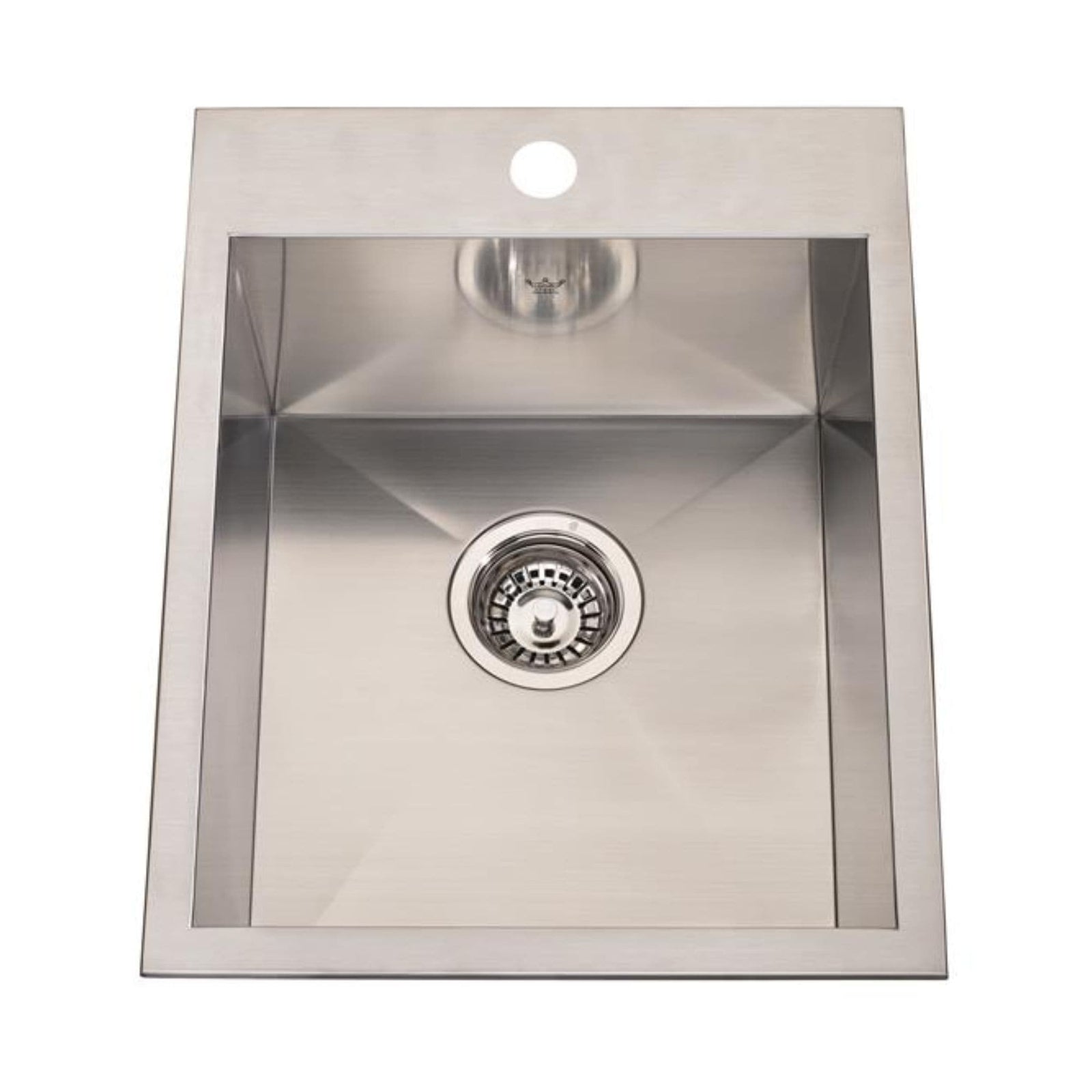 1-Hole/1-Bowl Dual Mount Stainless Steel Sink J7Q5 - product image 1
