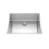 Brookmore Undermount Single Bowl Kitchen Sink, 24.6-in x 18.1-in x 9-in, Stainless Steel V5A5 - product image 1