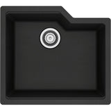 Urban Undermount Granite Single Bowl Kitchen Sink, 22.06-in x 19.69-in x 9.06-in, Onyx C7X6 - product image 1