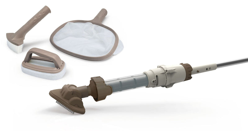 Boreal Spa Vacuum Kit, Rechargeable Battery, Ergonomic Handle Z9Q6