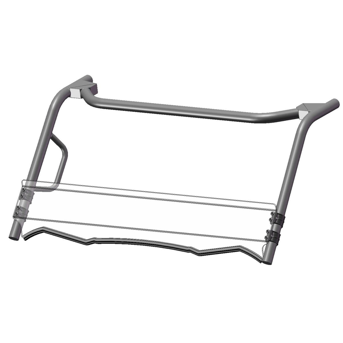 Hard Coated Half Fixed Windshield, Teryx'16 Q1U1 - product image 1