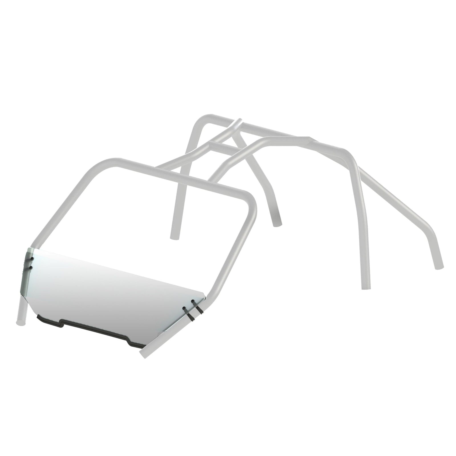 Uncoated Half Fixed Windshield, Wildcat P0L0 - product image 1