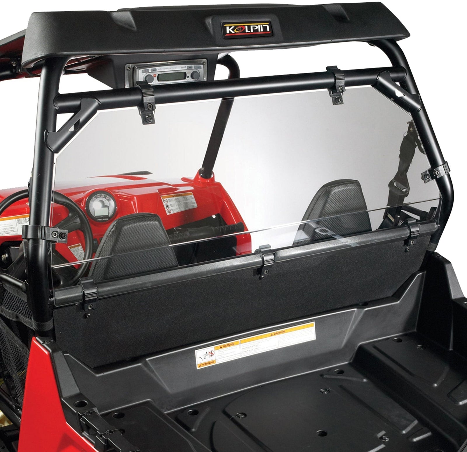 UTV Windshield Rear Panel for Polaris RZR 570/800/S 09-10/12-Current M6X8 - product image 2