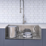 Kore Undermount Stainless Steel Single Bowl Kitchen Sink with Add-Ons, 27x19x11-in A2P8 - product image 2