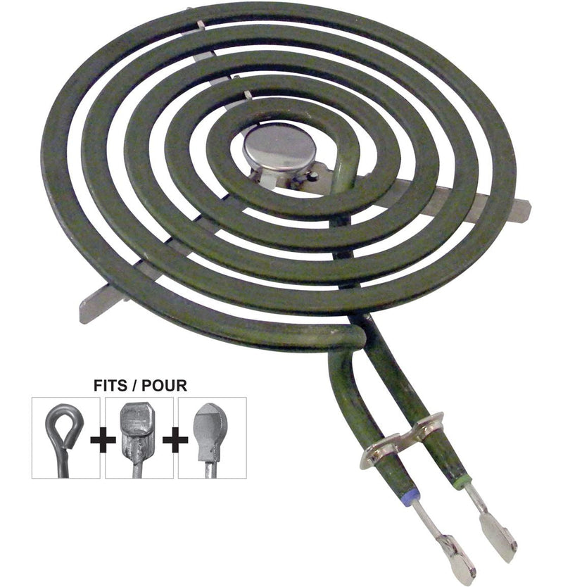 62476 GE Surface Stove Top Element, 1325W, 240V, 6-in Q3B0