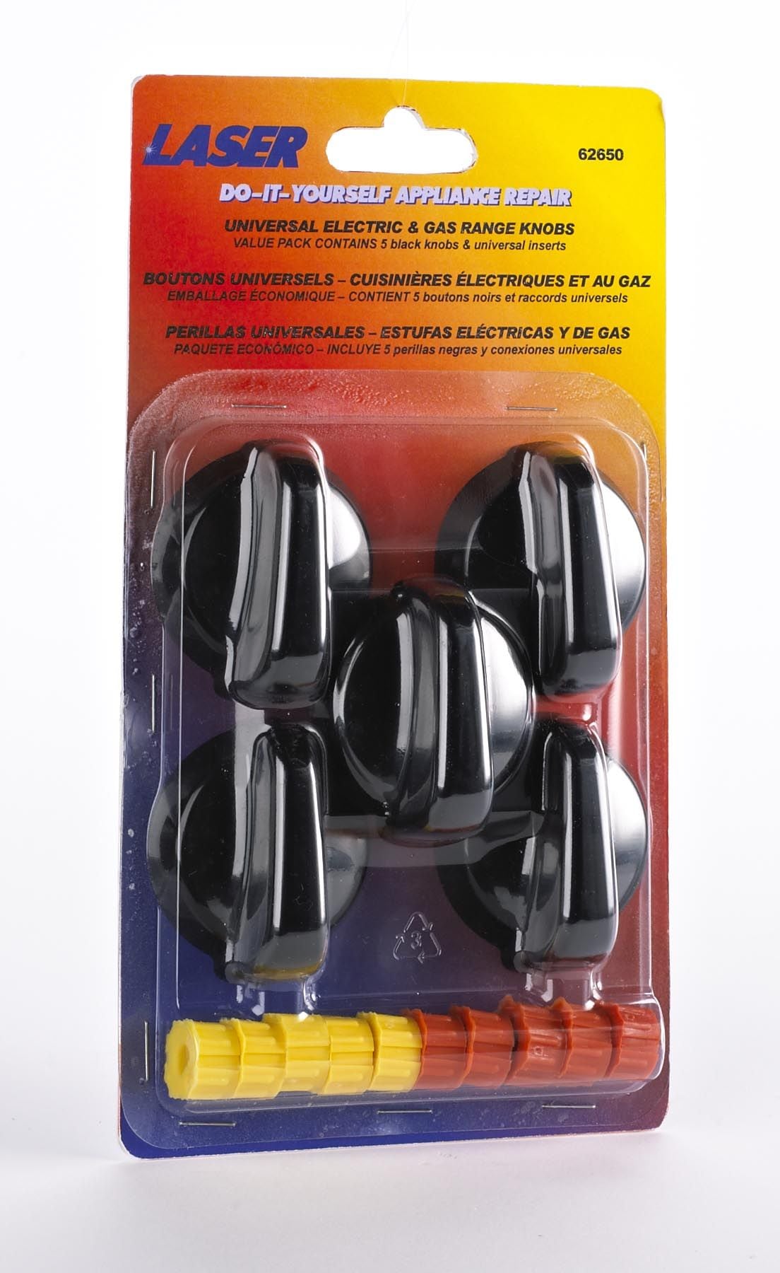 62650/2 Universal Electric/Gas Stove Replacement Dial Kit, Assorted Y6K6 - product image 1