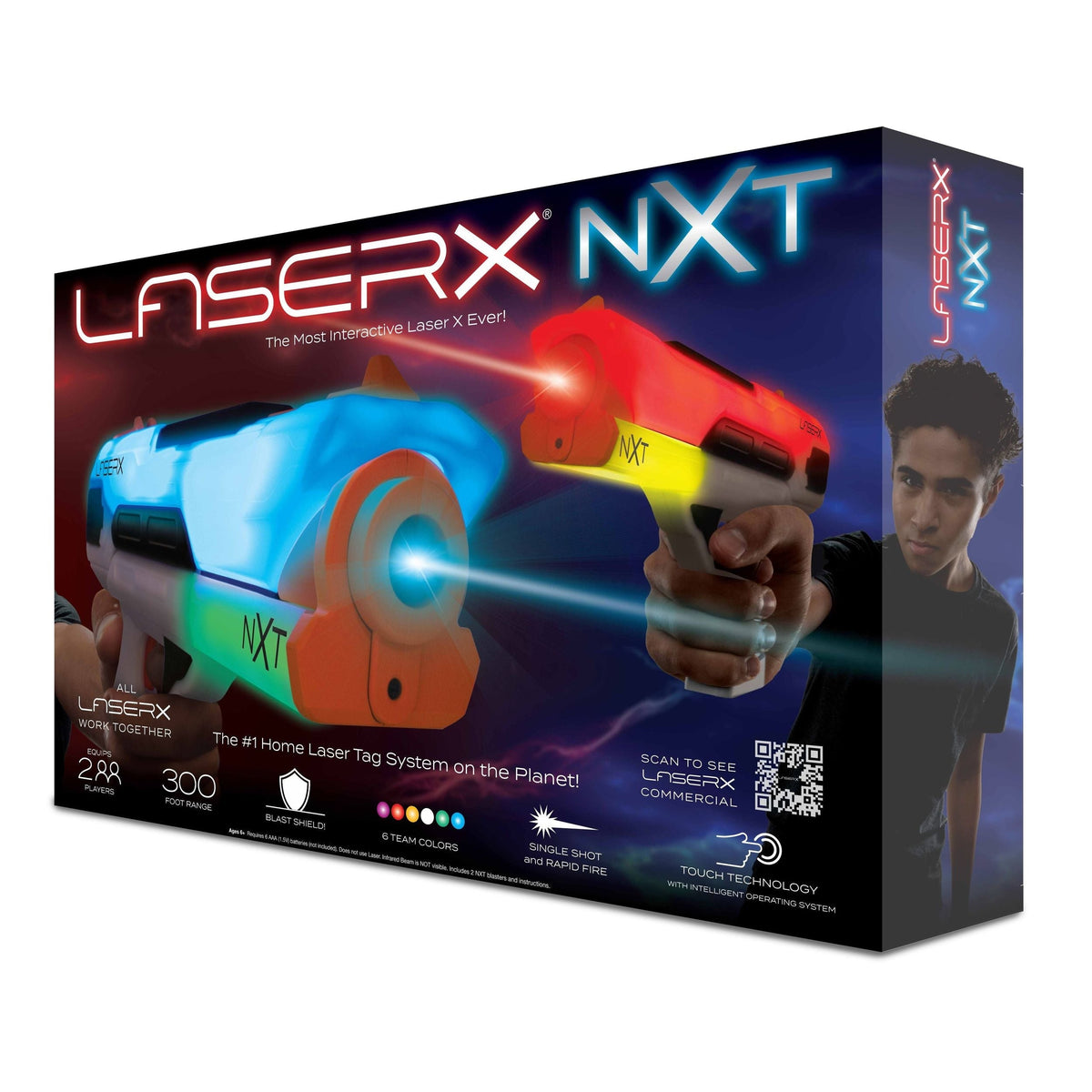 X NXT 2-Player Toy Blaster Tag Set for Ages 8+ Y3T9 - product image 1