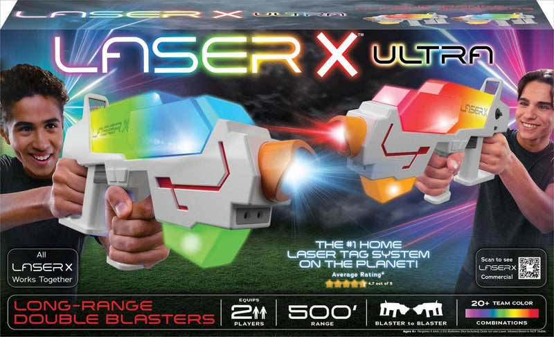 X Ultra Long-Range Double Blasters Set, 2 Players O3D7