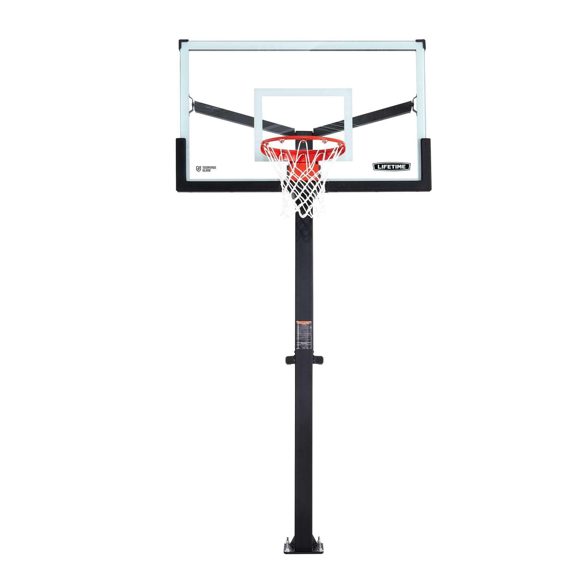 Mommoth Bolt Down Basketball Hoop with 60-in Tempered Glass Q6U4 - product image 1