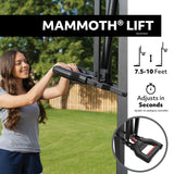 Mommoth Bolt Down Basketball Hoop with 60-in Tempered Glass Q6U4 - product image 4