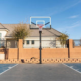 Mommoth Bolt Down Basketball Hoop with 60-in Tempered Glass Q6U4 - product image 6