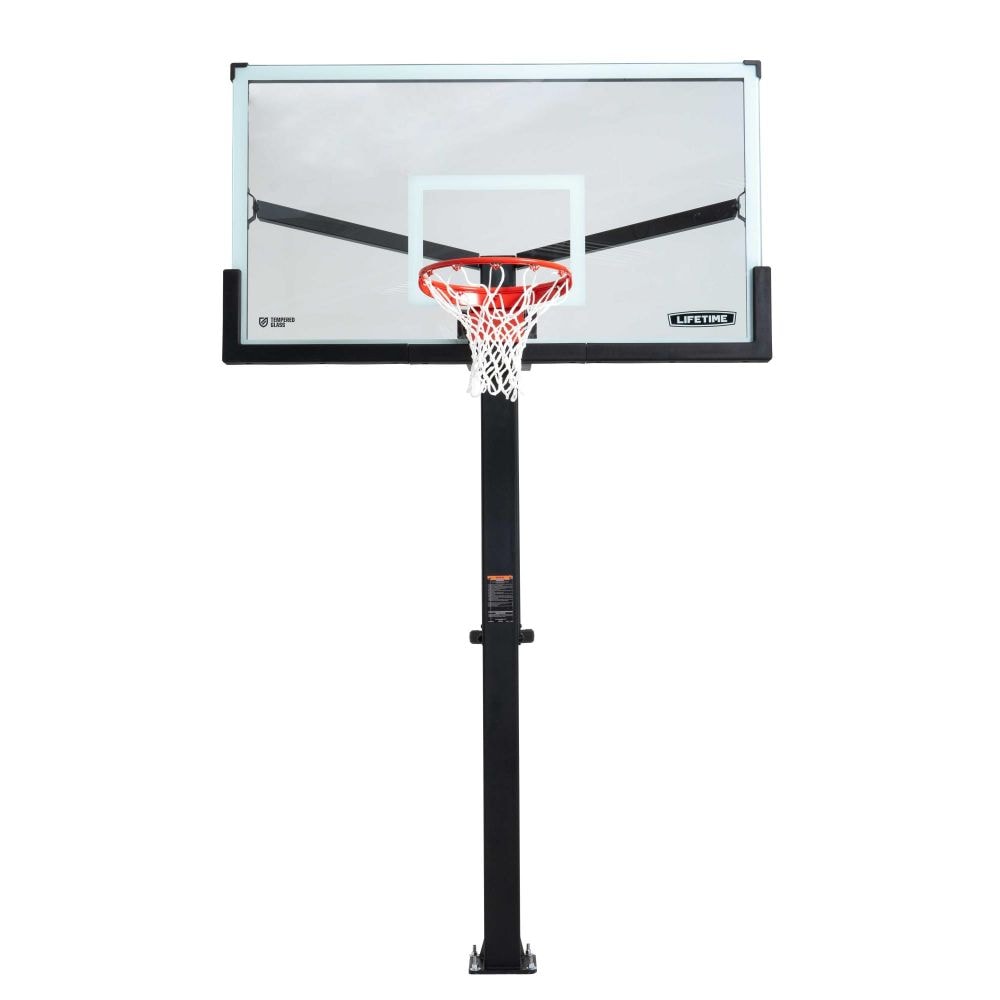 Mommoth Bolt Down Basketball Hoop with 72-in Tempered Glass A0Y0 - product image 1