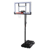 Portable Adjustable Basketball Backboard, Hoop & Net System, 52-in Y9B2 - product image 1