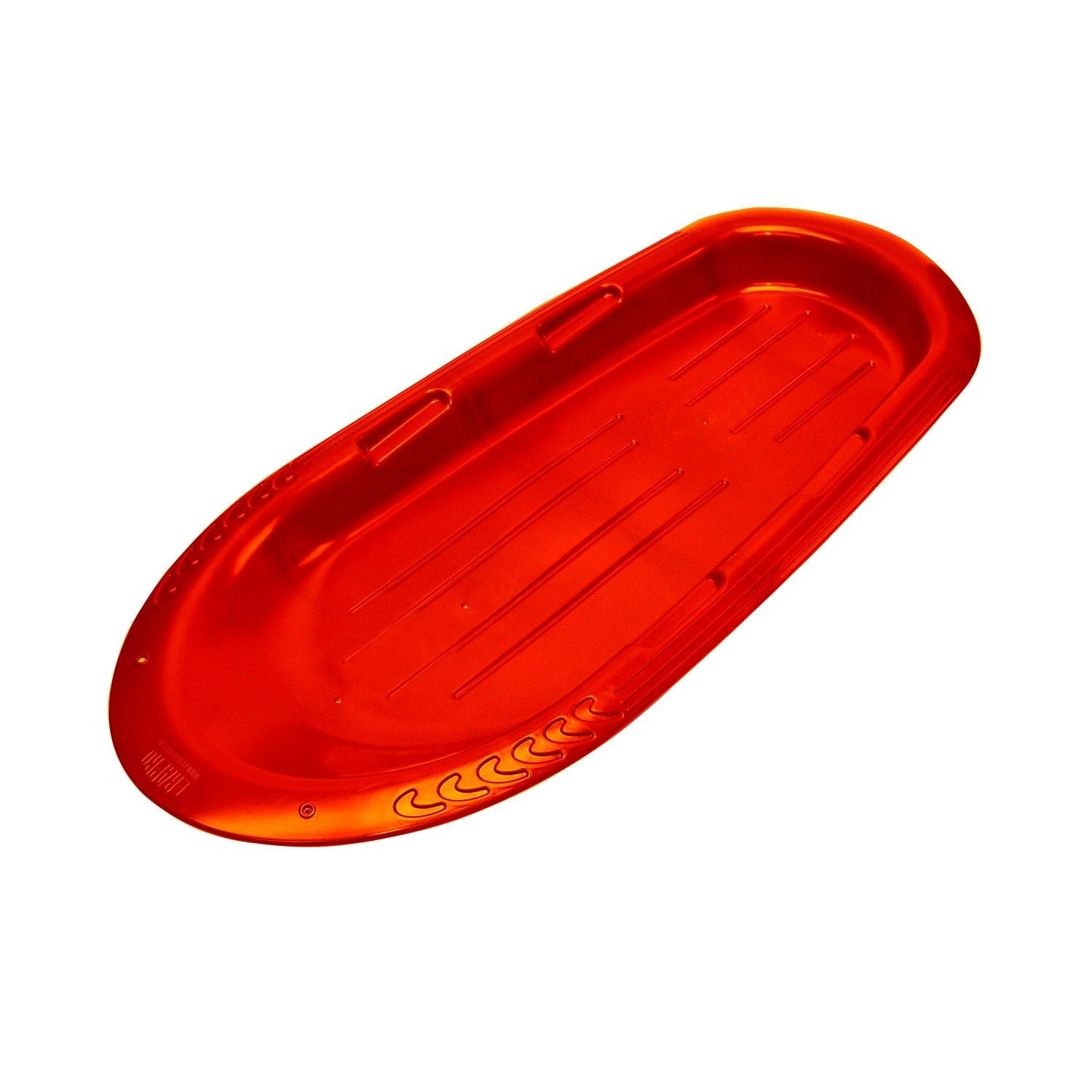 Kids' 2-Person Lightweight Plastic Winter Snow Sled/Toboggan with Grips Z9Z0 - product image 1