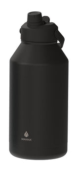 Dual Mouth Flip Lid Double Wall Stainless Steel Water Bottle, 64-oz D2D7 - product image 1