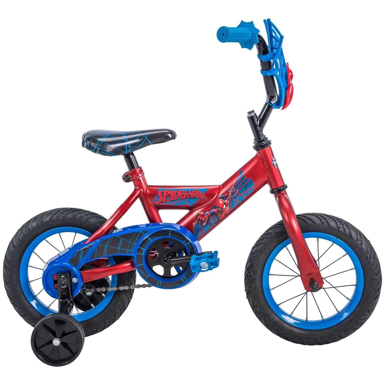 Spider-Man Kids' Bike 12-in Wheel, Red/Blue J3R8 - product image 2