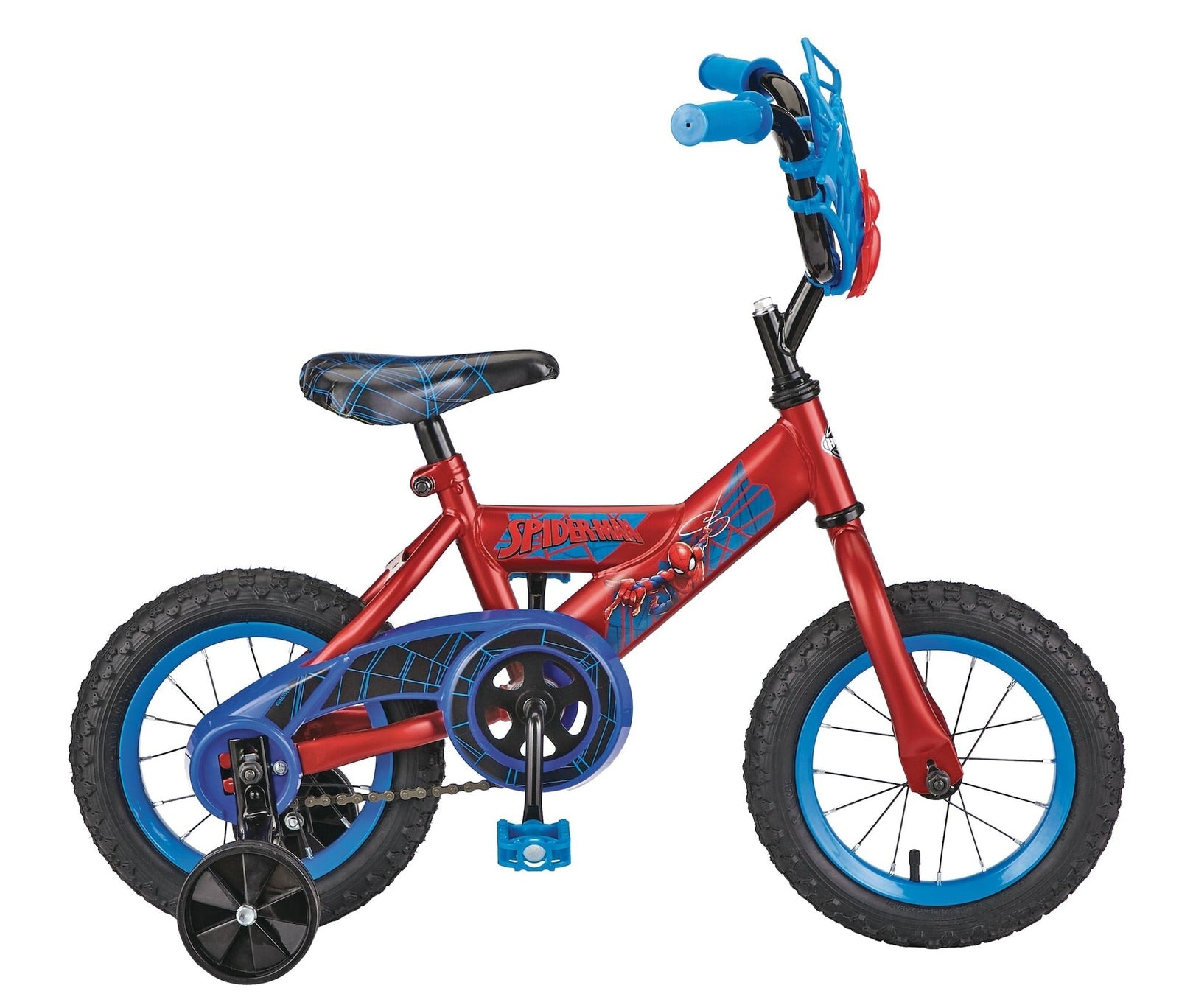 Spider-Man Kids' Bike 12-in Wheel, Red/Blue J3R8 - product image 3