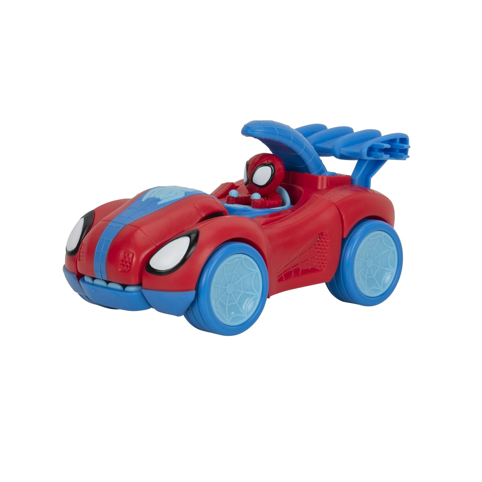 Spidey & His Amazing Friends Spidey-Rex Racer Vehicle, 2-in-1, Darts Included, Ages 3+ J2B0 - product image 1