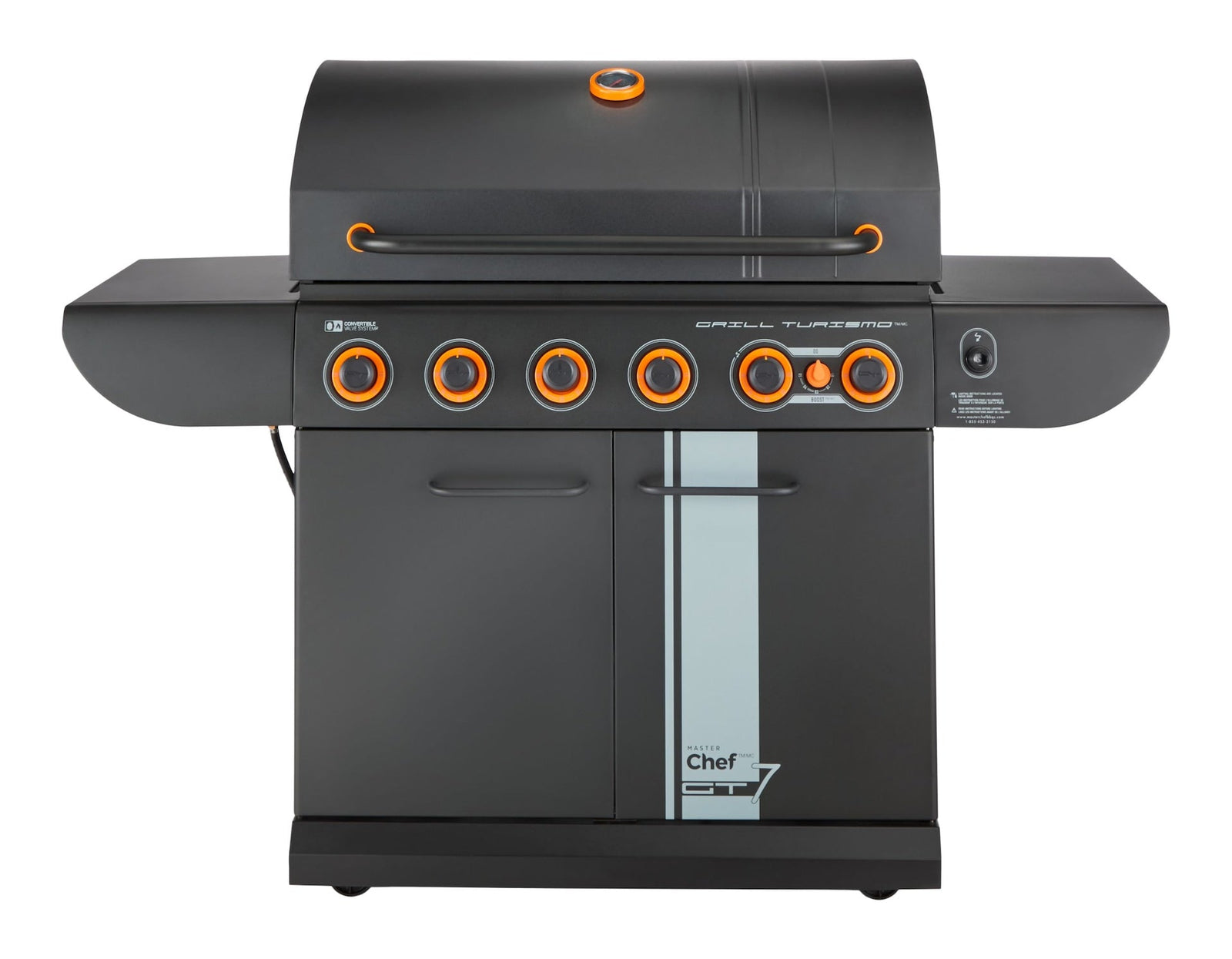 Grill Turismo 680 7-Burner Convertible LP Gas BBQ H6T8 - product image 2