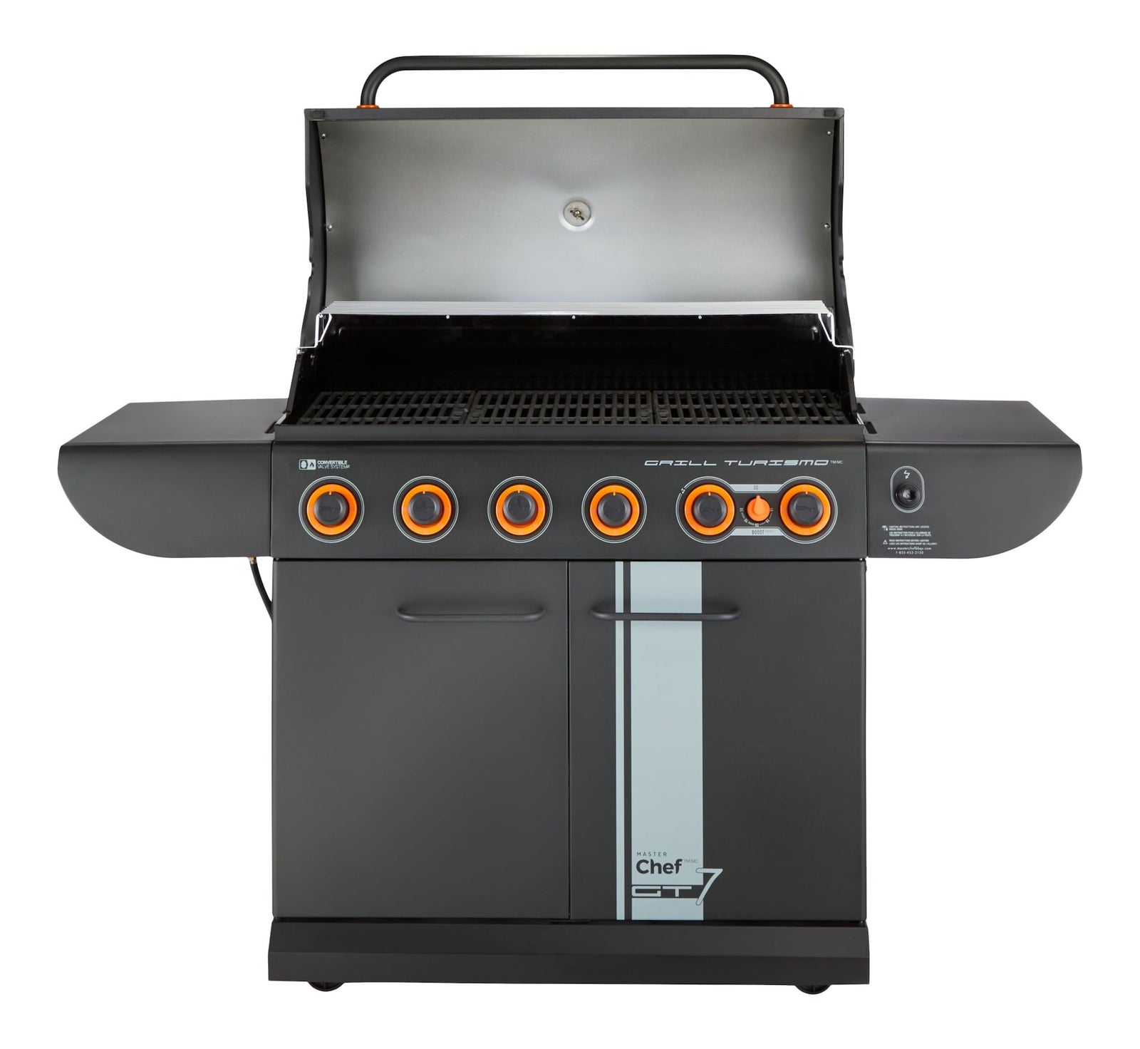 Grill Turismo 680 7-Burner Convertible LP Gas BBQ H6T8 - product image 8