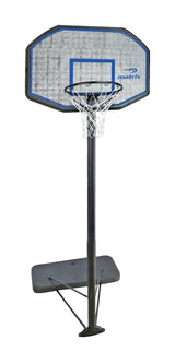 Portable Adjustable Basketball Backboard, Hoop & Net System, 44-in G8I9 - product image 1