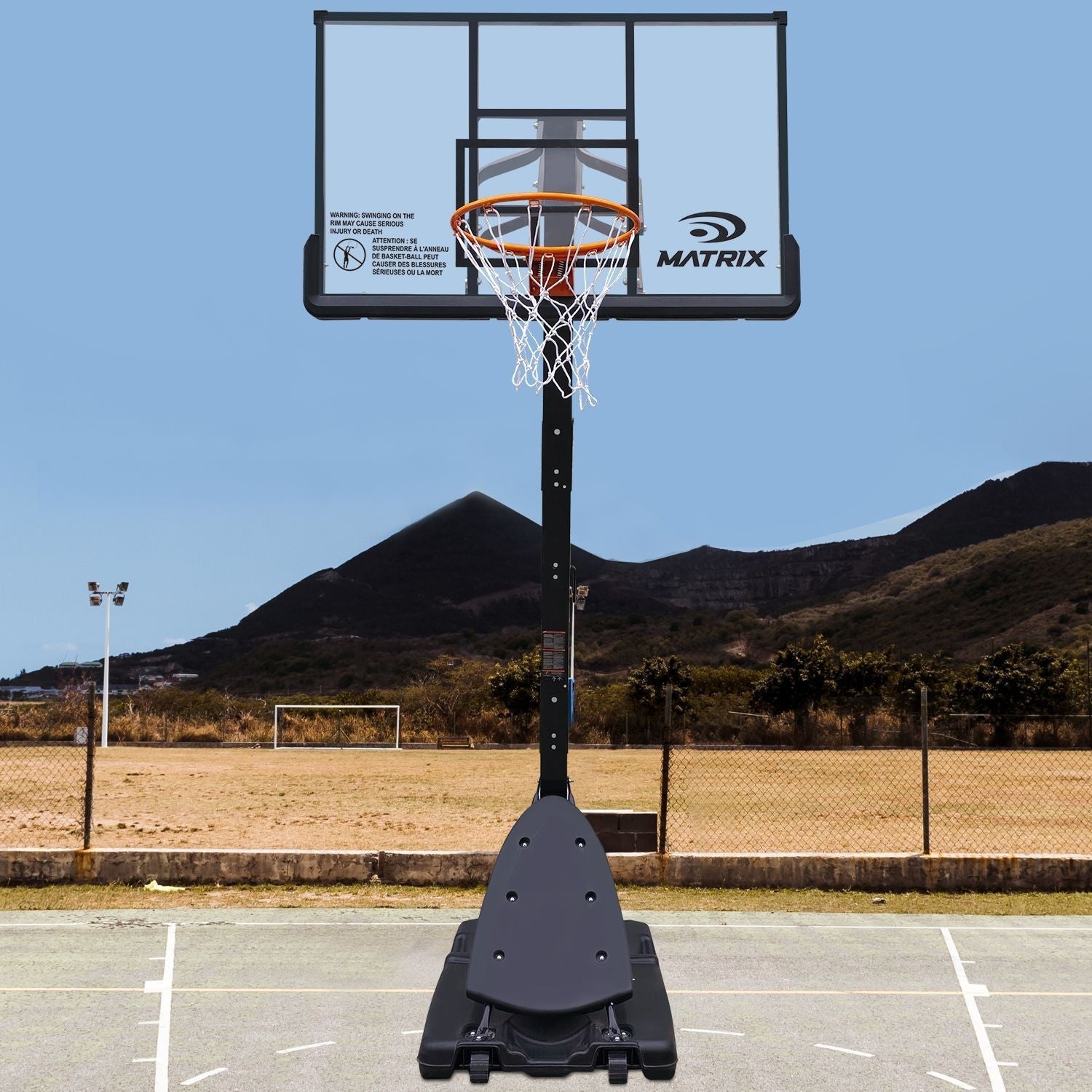 Portable Adjustable Basketball System, 54-in L5A6 - product image 4