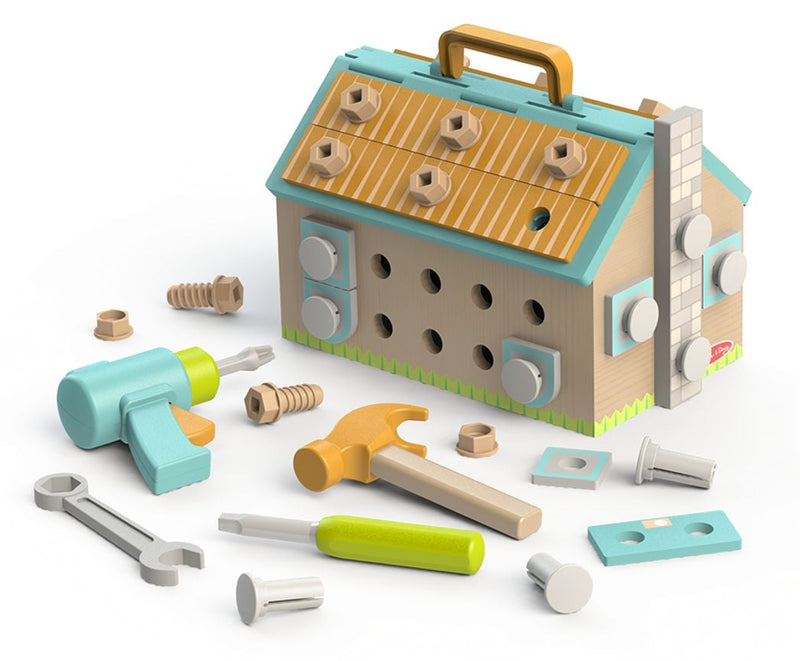 and Doug Build-a-House Playset B8C6