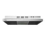 Basic 200 CFM Under the Cabinet Kitchen Exhaust Fan Range Hood, Stainless Steel, 30-in D6B0 - product image 3