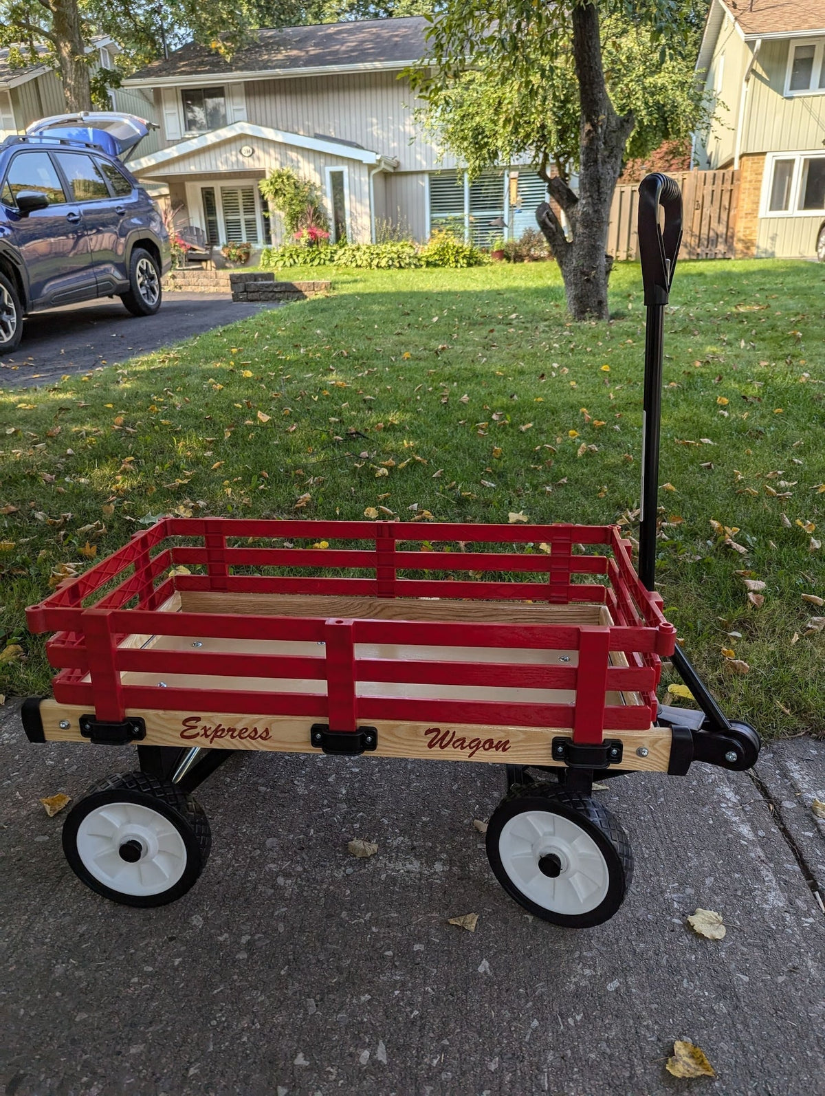 Industries Express Kids' Convertible Wooden Wagon Sleigh/Sled For All Seasons, Ages 3+ I8P9 - product image 3