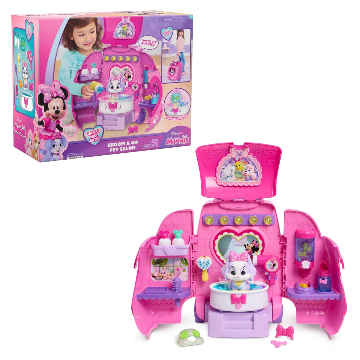 Pet Grooming Mobile Center, Pink D6R0 - product image 1