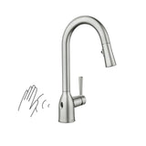 Adler Single Handle Kitchen Faucet with Motionsense, Spot Resist Stainless K0J6 - product image 2