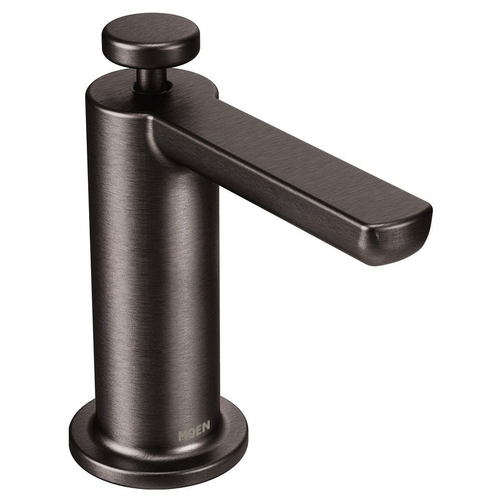 Align Single Handle High Arc Modern Pull Down Kitchen Faucet with Power Clean, Black Stainless Steel D1I5 - product image 1