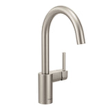 Align Single Handle High Arc Modern Pull Down Sprayer Kitchen Faucet, Stainless Steel V1U7 - product image 1