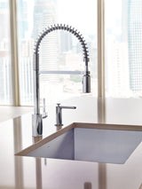 Align Single Handle High Arc Pull Down Sprayer Kitchen Faucet, Chrome Z3E2 - product image 6